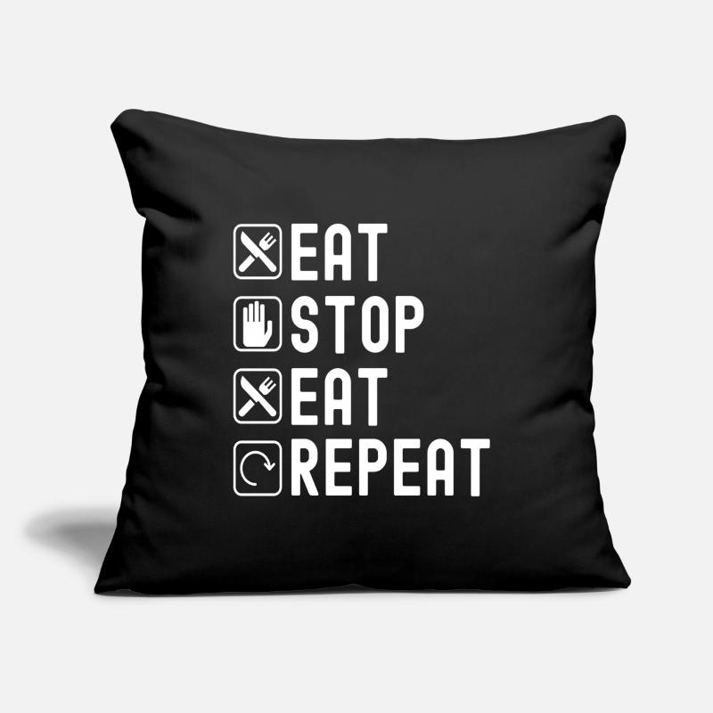 Intermittent fasting Intermittent fasting Sofa pillow with filling 45cm x 45cm