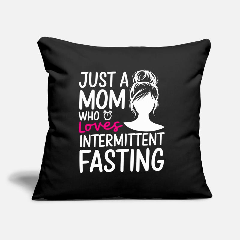 Intermittent fasting Intermittent fasting Sofa pillow with filling 45cm x 45cm