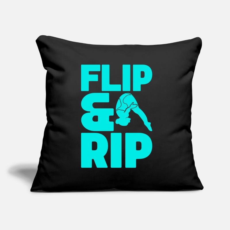 Diving diving board Sofa pillow with filling 45cm x 45cm