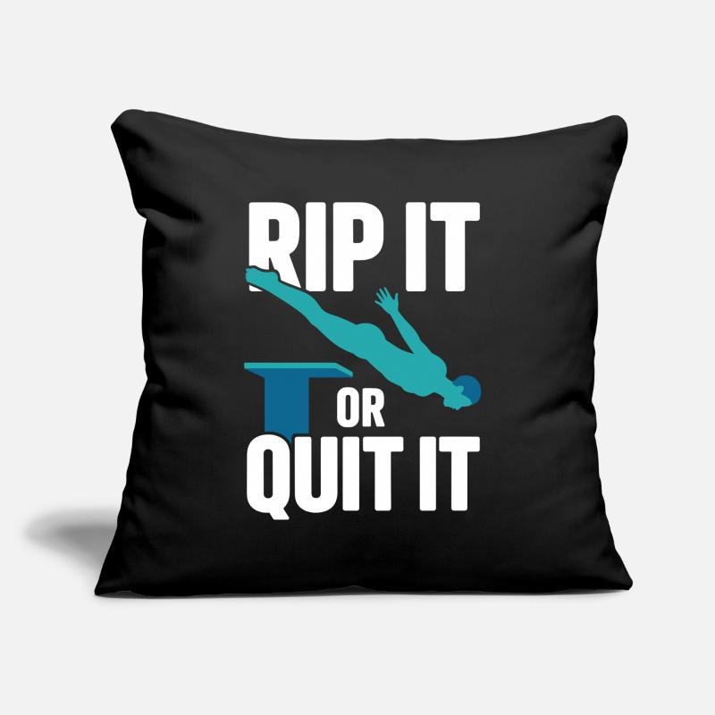 Diving diving board Sofa pillow with filling 45cm x 45cm