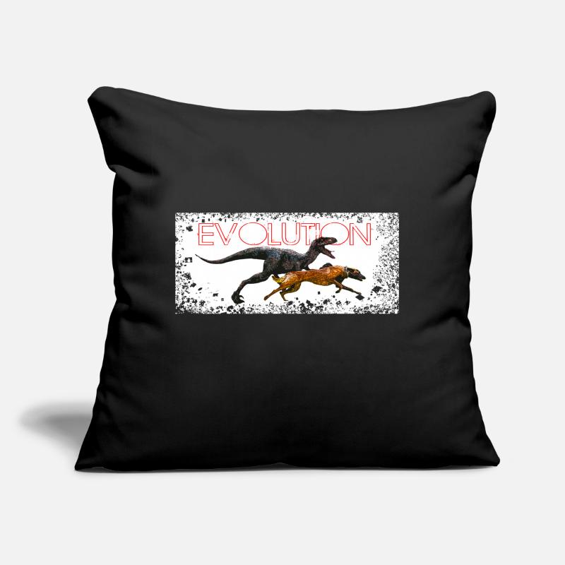 Evolution Comic Hund Sofakissen mit Füllung 45 x 45 cm