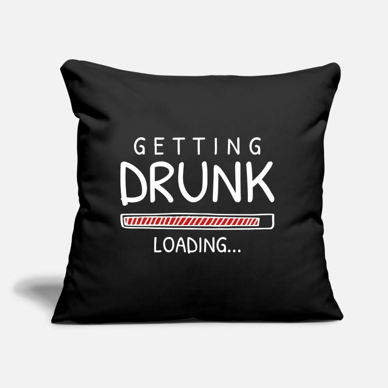 Getting Drunk Loading Sofa pillow with filling 45cm x 45cm
