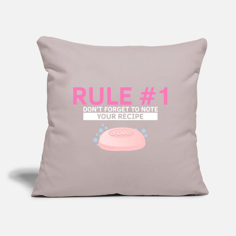 Soap Making Design for Soap Maker Designs Sofa pillow with filling 45cm x 45cm