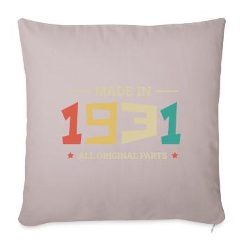 Legendary since 1931 Original 1931 - Sofa pillow with filling 45cm x 45cm - light taupe - Front