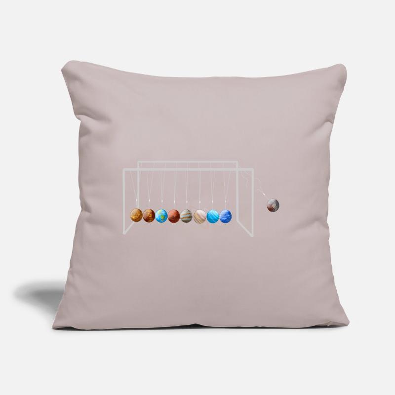 Never Forget Pluto Funny Planet Pluto Sofa pillow with filling 45cm x 45cm