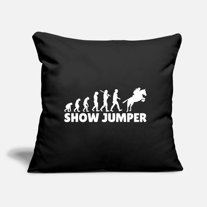 Evolution Riding Saut d’obstacles Coussin et housse de 45 x 45 cm