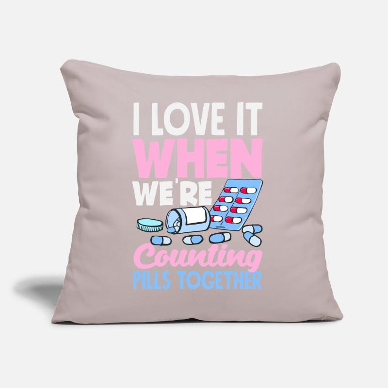 Pharmacist Pharmaceutical Technical Sofa pillow with filling 45cm x 45cm