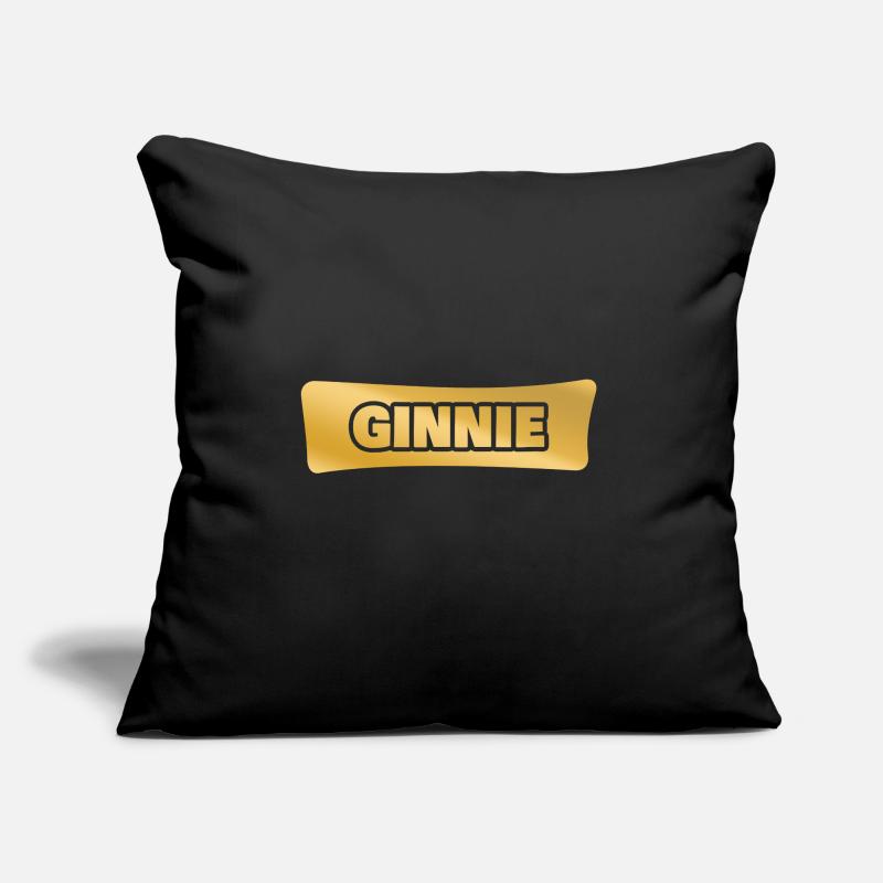 First name Ginnie Sofa pillow with filling 45cm x 45cm