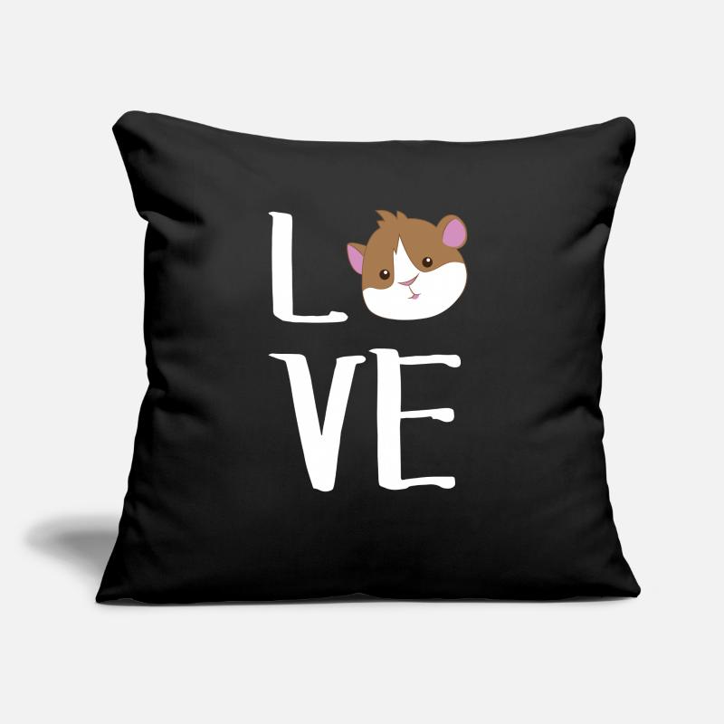 Cochon d'Inde - Cochon d'Inde - Amour Coussin et housse de 45 x 45 cm