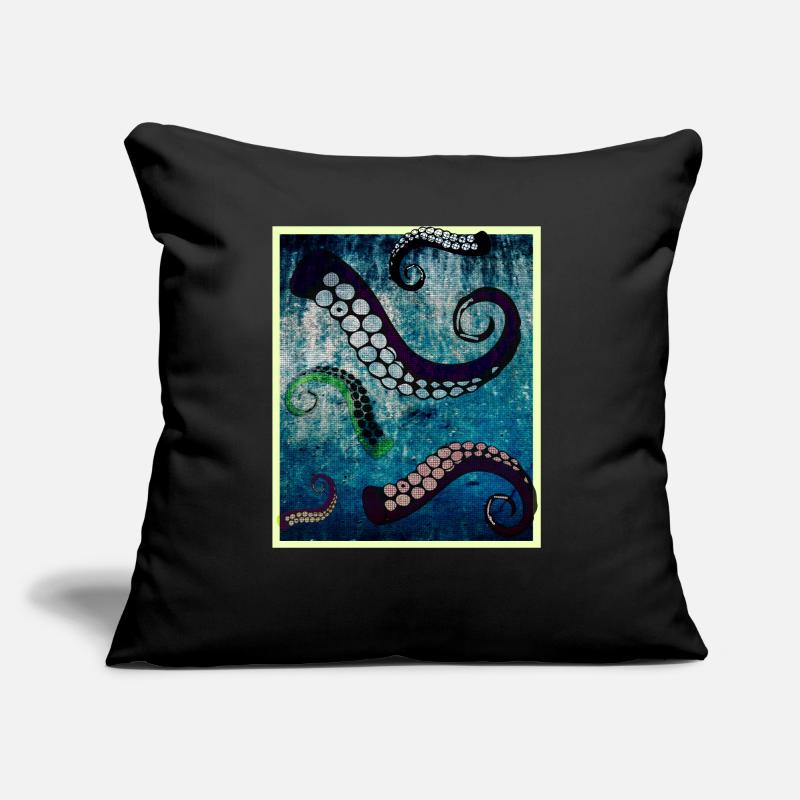 Octopus tentacles Sofa pillow with filling 45cm x 45cm