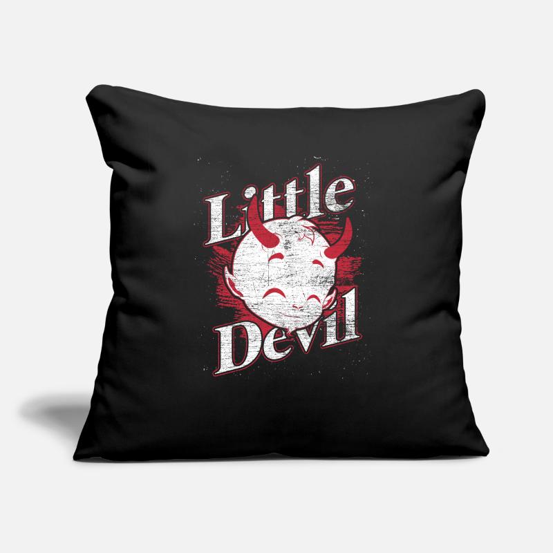 Devil Hunger Eat Hell Gift Purgatory Death Coussin et housse de 45 x 45 cm