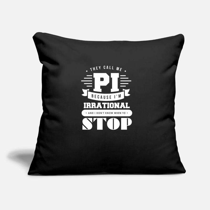 Tu m'appelles PI math math cadeau Coussin et housse de 45 x 45 cm