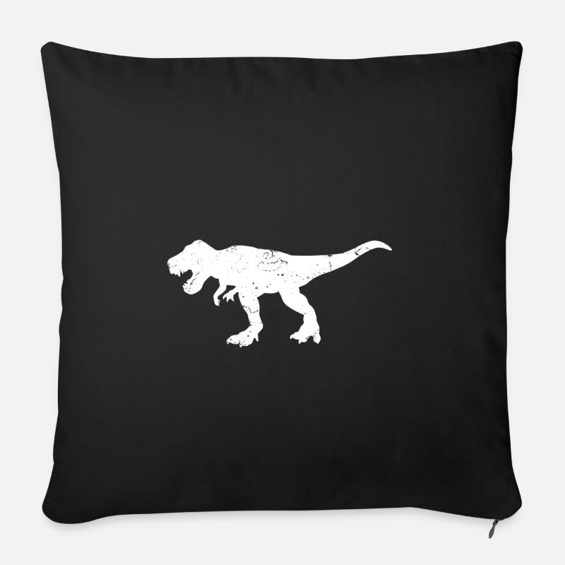 T-Rex - Sofakissen mit Füllung 45 x 45 cm - Schwarz
