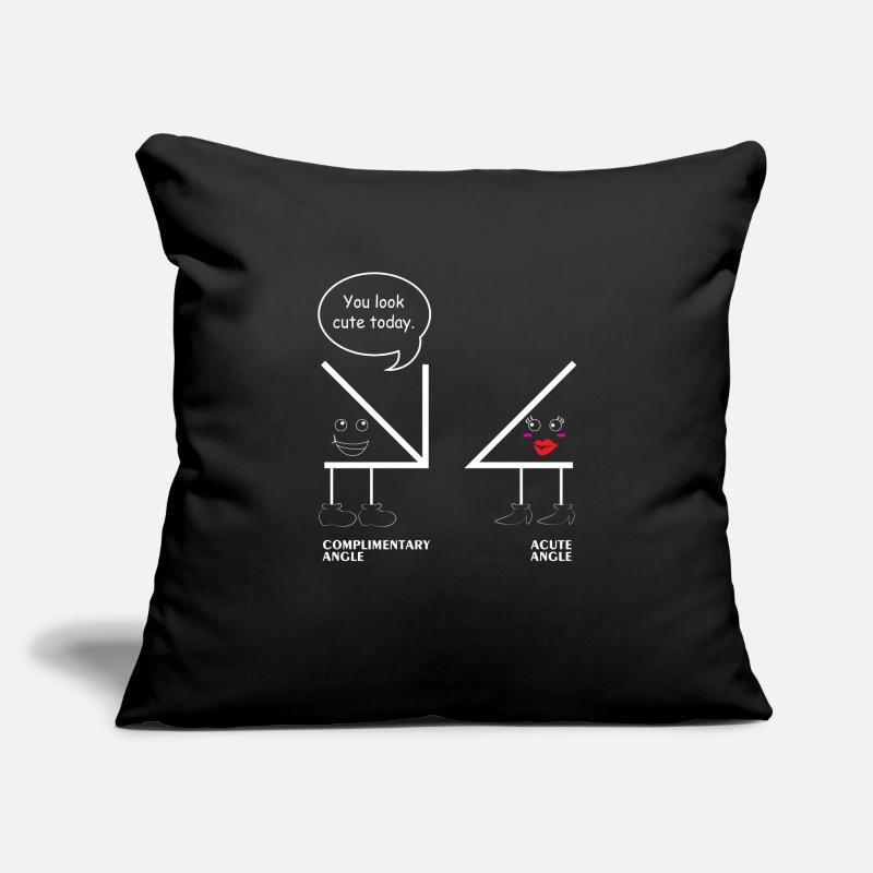 Math Teacher Shirt School Angle Math Joke Sofa pillow with filling 45cm x 45cm