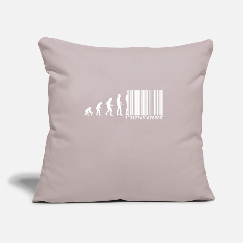 Evolution barcode Sofa pillow with filling 45cm x 45cm