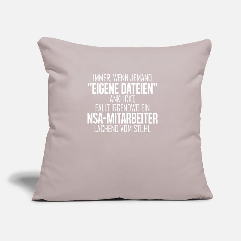 Informatiker, IT, Softwareentwickler, Nerd, Admin Sofakissen mit Füllung 45 x 45 cm