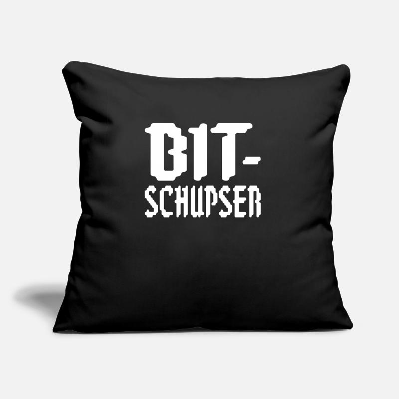 Informatiker, IT, Softwareentwickler, Nerd, Admin Sofakissen mit Füllung 45 x 45 cm
