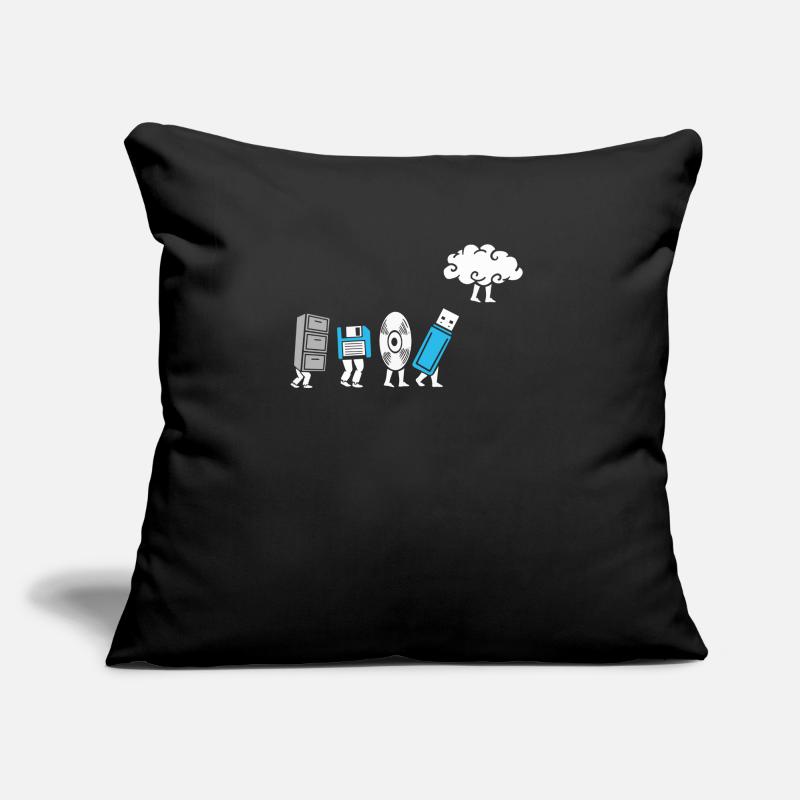 Cloud Computing Evolution Computer Development Sofa pillow with filling 45cm x 45cm