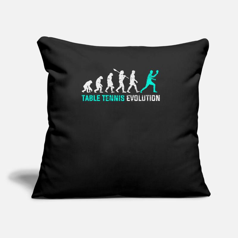 Table Tennis Evolution Joueuse De Tennis De Table Coussin et housse de 45 x 45 cm