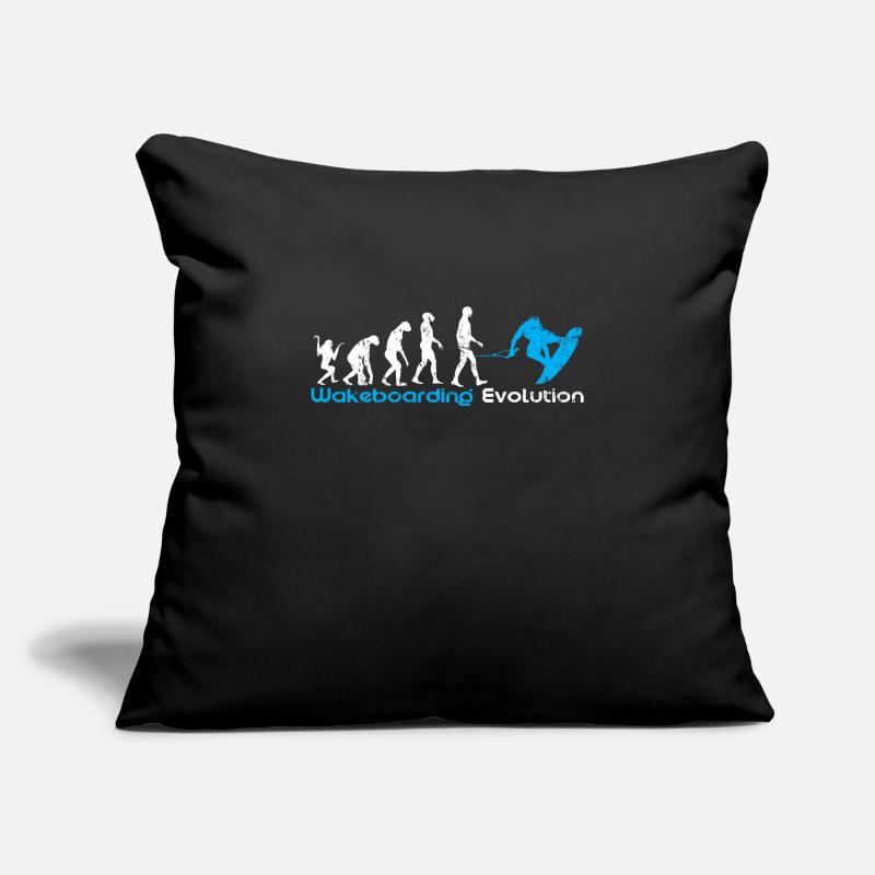 Evolution du wakeboard Coussin et housse de 45 x 45 cm