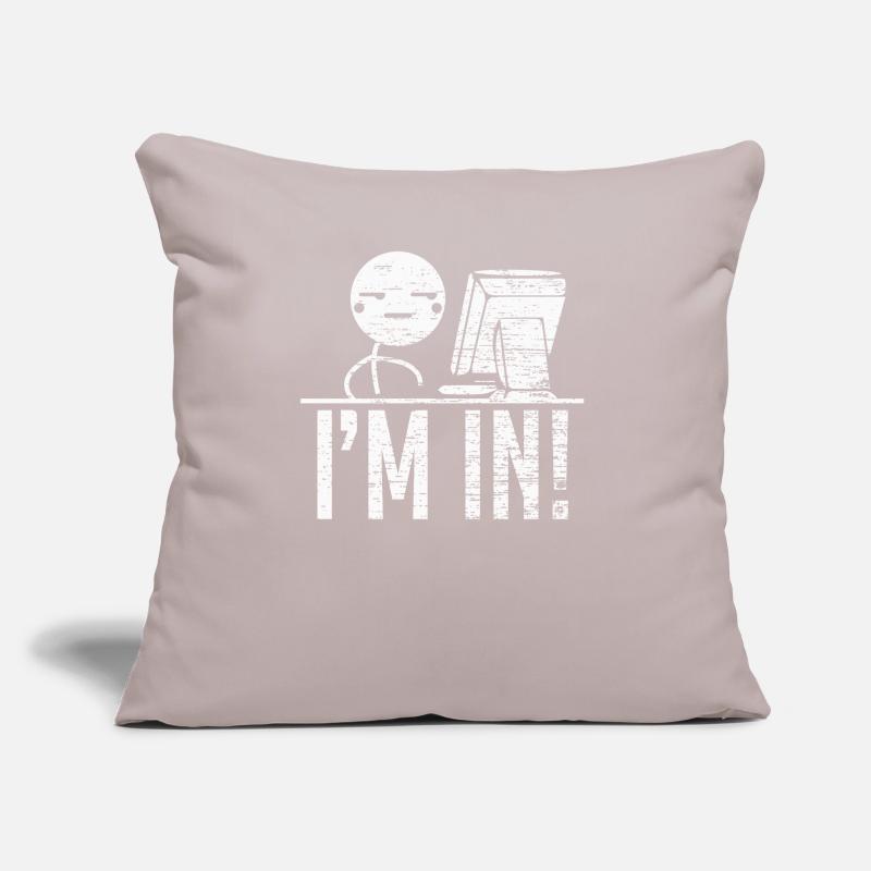 Hacking Hacking Program Coding Sofa pillow with filling 45cm x 45cm