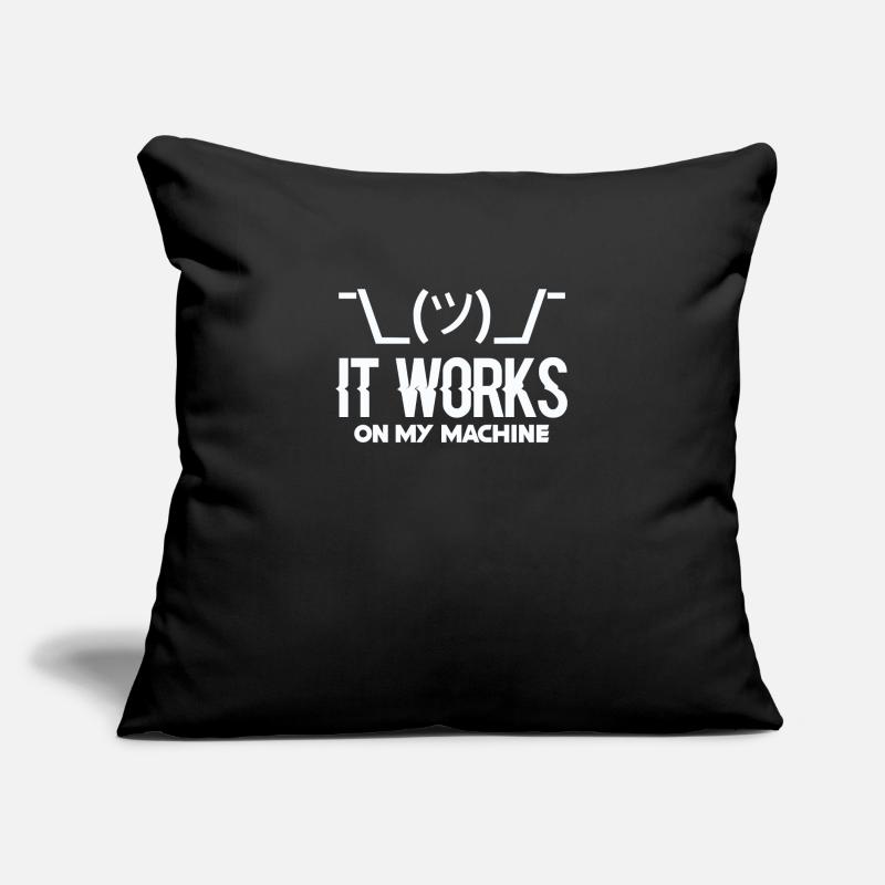 Programmeur programmation code codeur cadeau Coussin et housse de 45 x 45 cm
