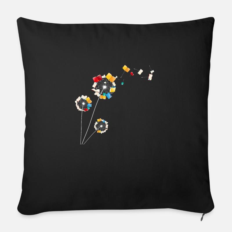 Lesen - Sofakissen mit Füllung 45 x 45 cm - Schwarz
