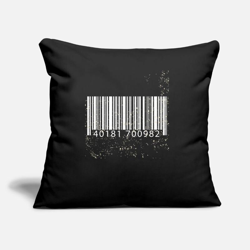 Barcode Geschenkidee Sofakissen mit Füllung 45 x 45 cm