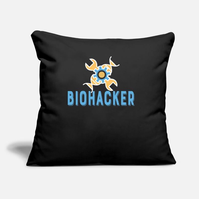 Cadeau d'amant de science de Biohacker Scientist Coussin et housse de 45 x 45 cm