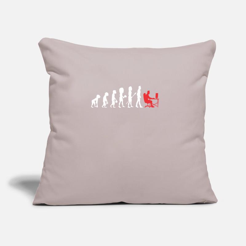 Gamer Evolution Gaming Nerd Zocker Computer Sofakissen mit Füllung 45 x 45 cm