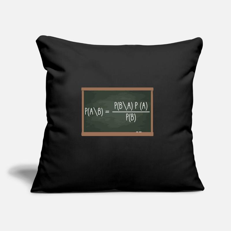 Bayes' theorem probability theory data Sofa pillow with filling 45cm x 45cm
