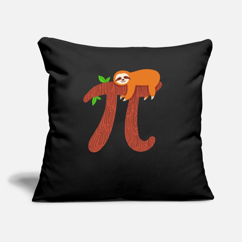 Sloth PI Math 3.14 Coussin et housse de 45 x 45 cm