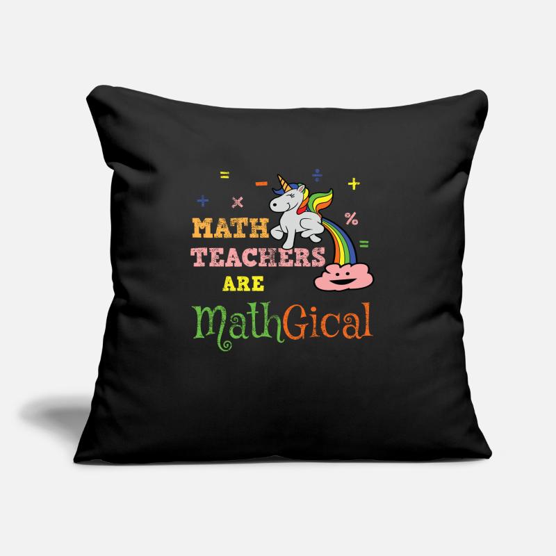 Math math teacher Sofa pillow with filling 45cm x 45cm