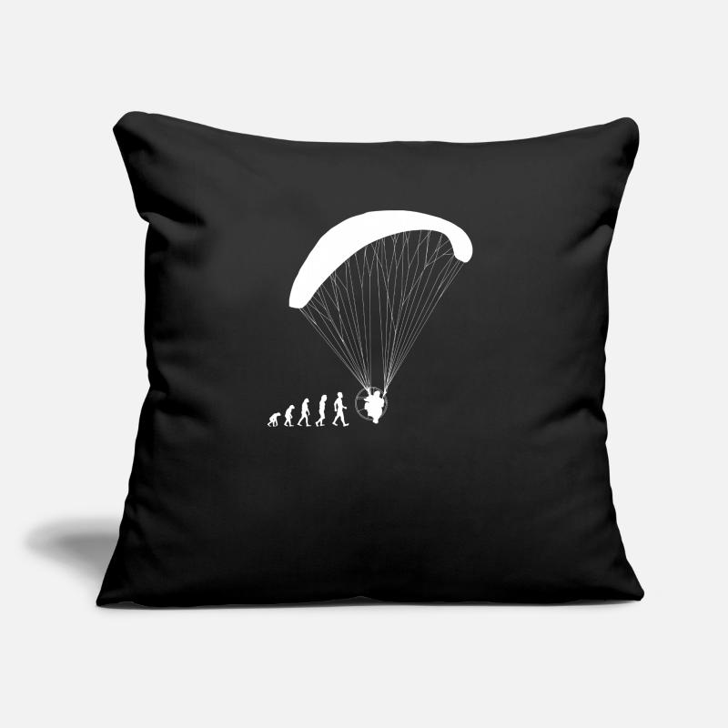 Chemise cadeau Evolution paramoteur Coussin et housse de 45 x 45 cm