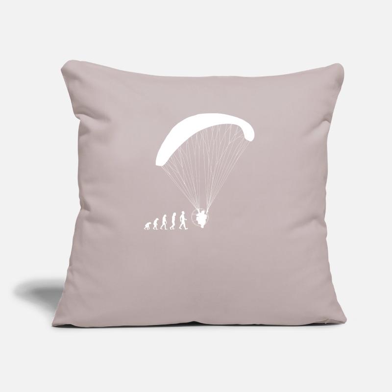 Chemise cadeau Evolution paramoteur Coussin et housse de 45 x 45 cm