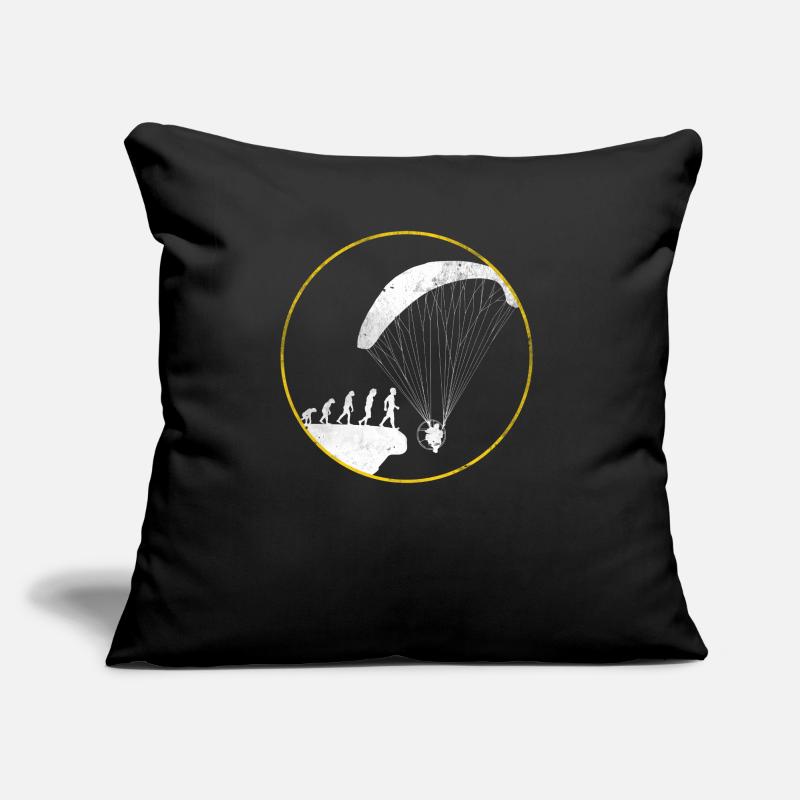 Chemise cadeau Evolution paramoteur Coussin et housse de 45 x 45 cm
