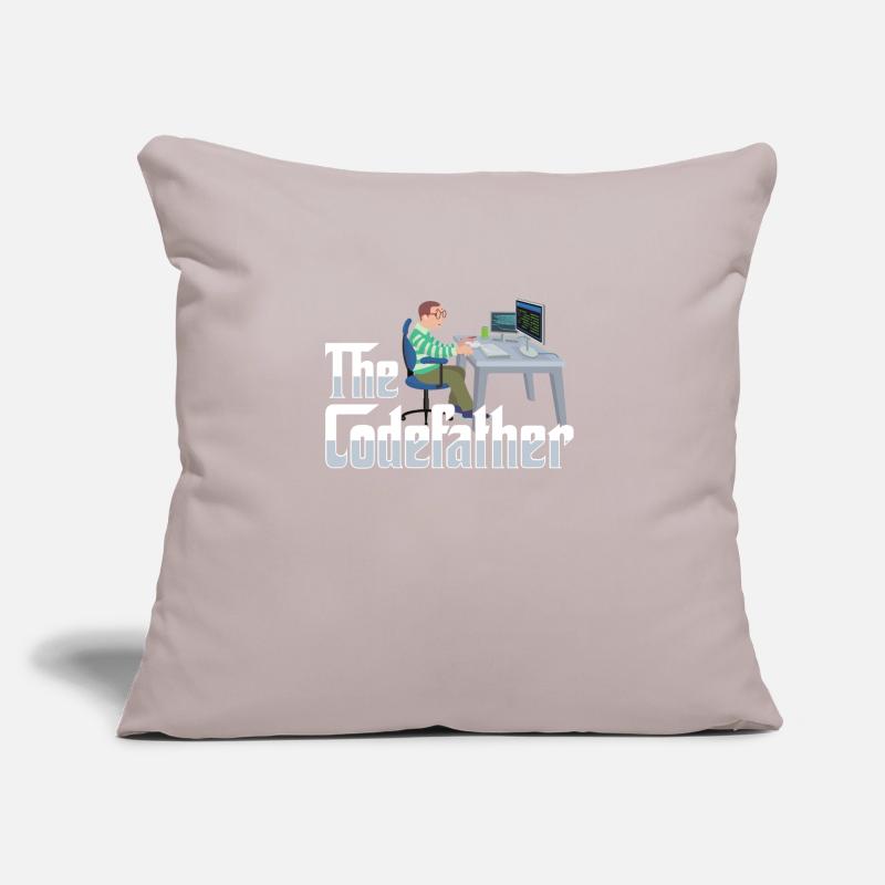 Funny IT Department Software Developer Computer Coussin et housse de 45 x 45 cm