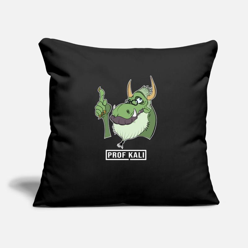 Administrateur informatique Kali Linux Tux Dragon Head Coussin et housse de 45 x 45 cm