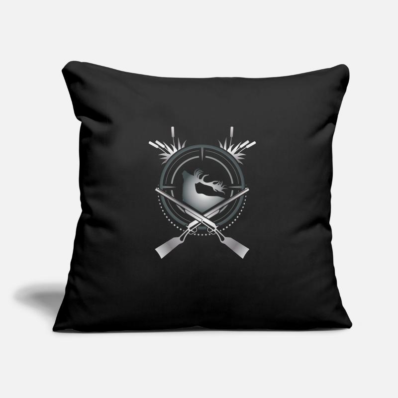Chasseur de cerfs Coussin et housse de 45 x 45 cm