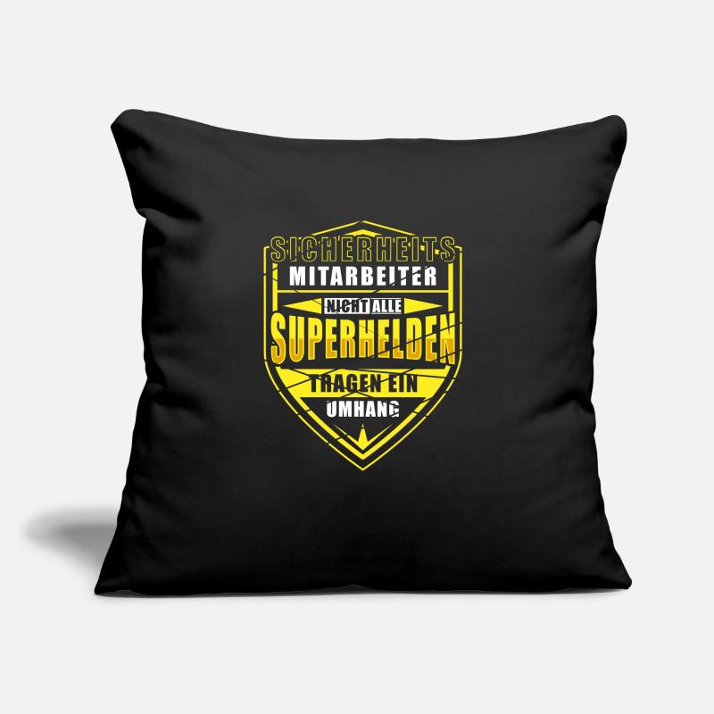 Security Sicherheitsmitarbeiter Arbeit Geschenk Sofakissen mit Füllung 45 x 45 cm