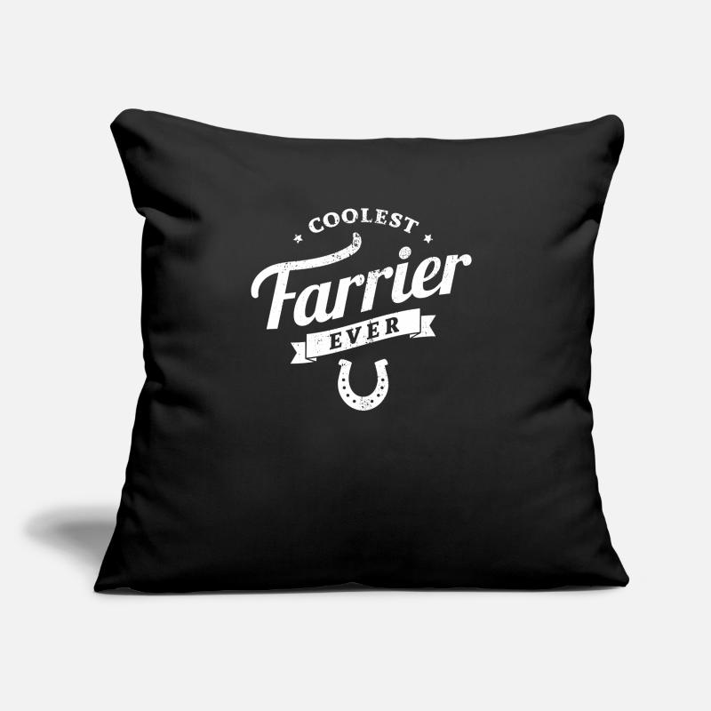 Farrier Farriery Blacksmith Gift idea Sofa pillow with filling 45cm x 45cm