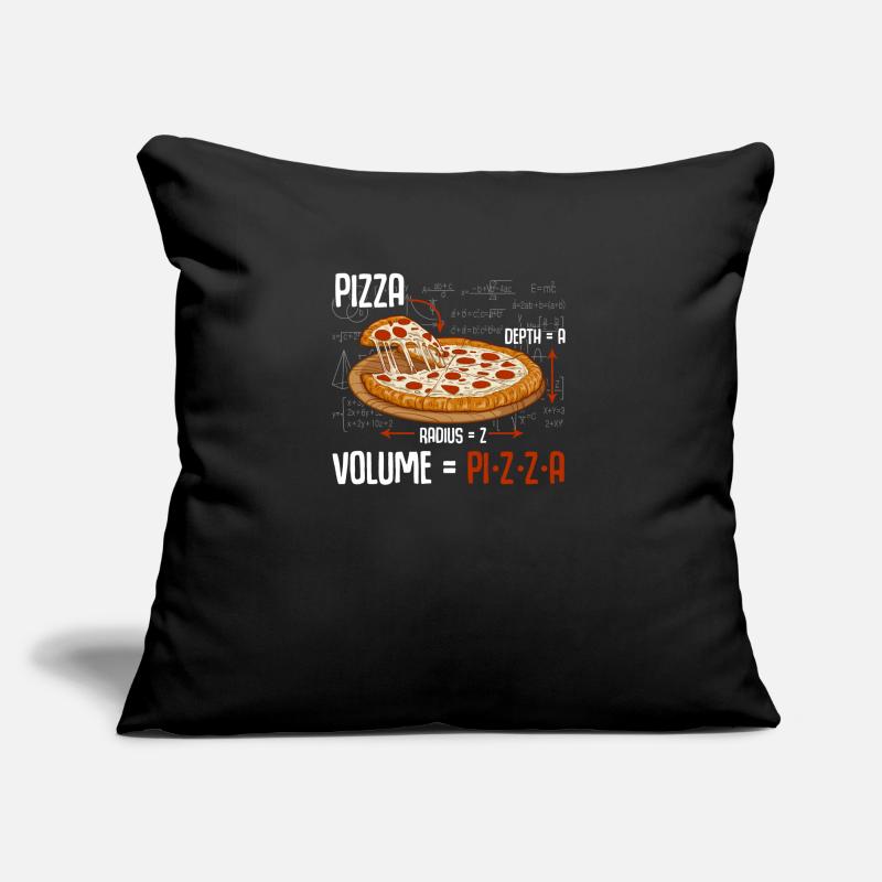Pizza maths formule physique science Coussin et housse de 45 x 45 cm