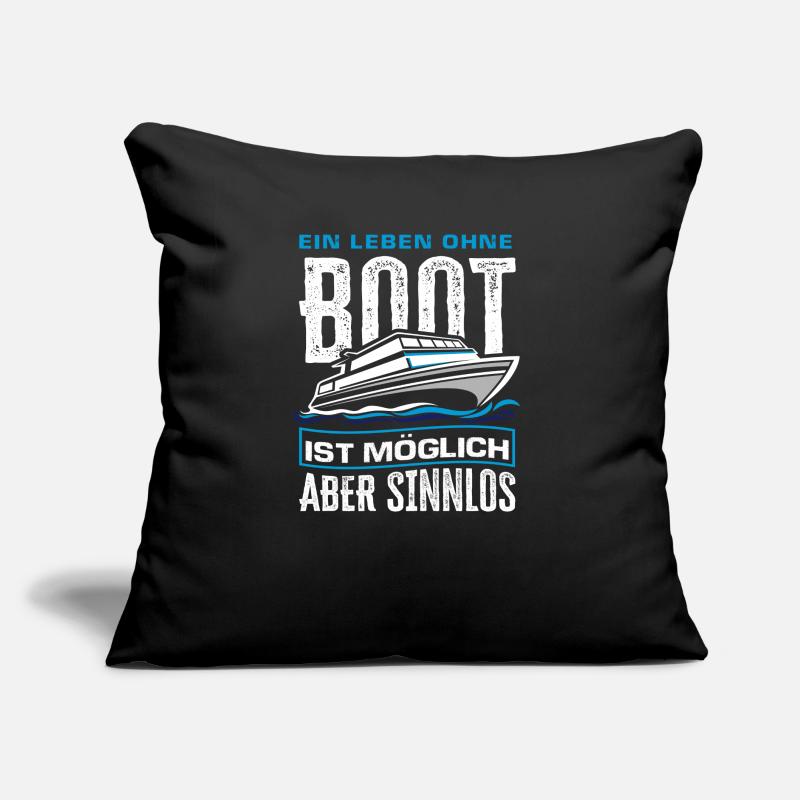 Boot Lustiger Boots Spruch Geschenk Sofakissen mit Füllung 45 x 45 cm