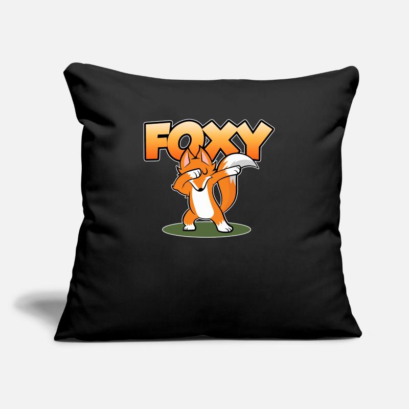 Dab Dabbing Danse Disco Foxy Fox Coussin et housse de 45 x 45 cm