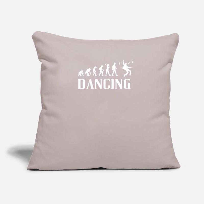 Dancing Evolution Present Idea Coussin et housse de 45 x 45 cm