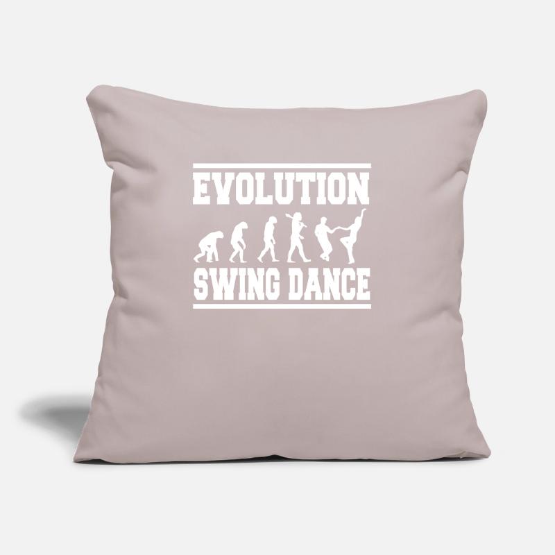 Evolution swing dance Sofa pillow with filling 45cm x 45cm