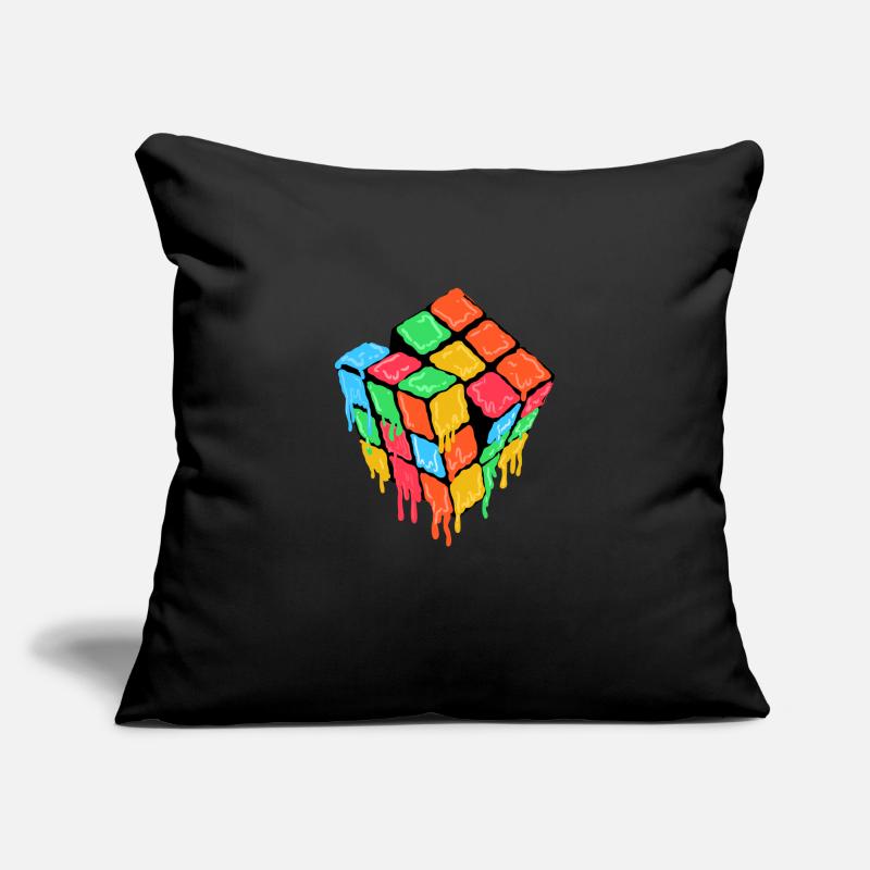 Cube melted gift Sofa pillow with filling 45cm x 45cm
