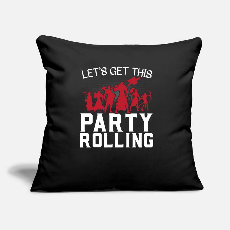 Game Master RPG role-playing game master Sofa pillow with filling 45cm x 45cm