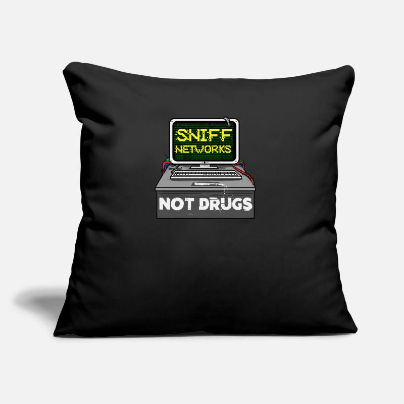 Programmer Code Computer Science Hacker CMD Gift Sofa pillow with filling 45cm x 45cm