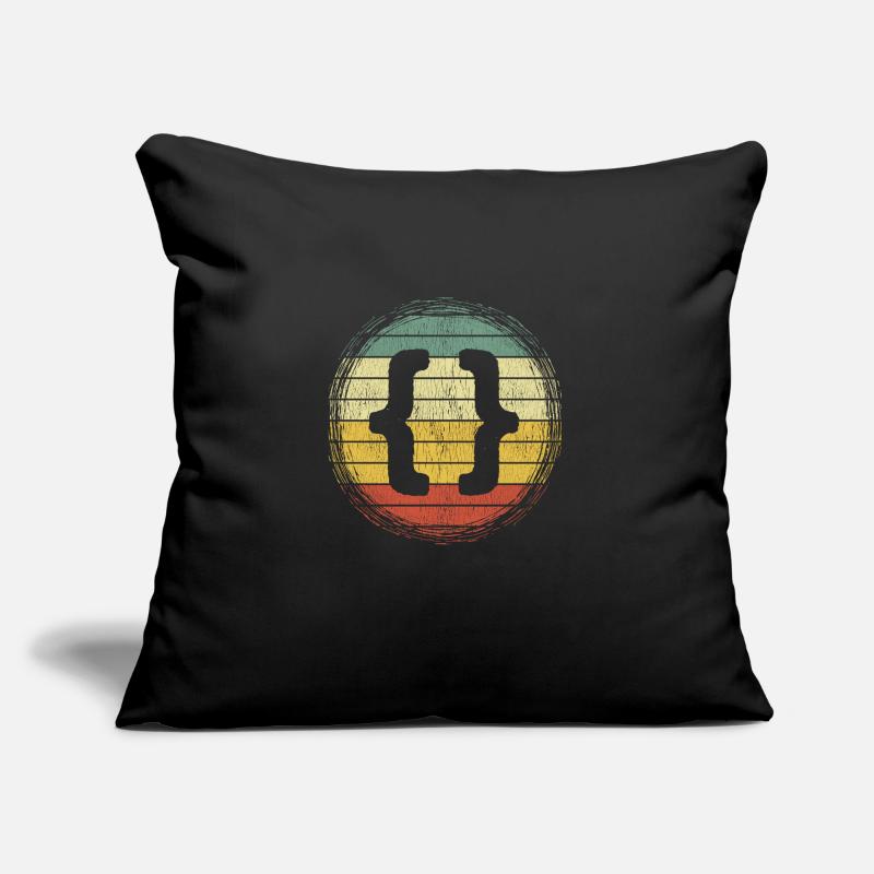 Webentwickler HTML Code CSS Programmierer Sofakissen mit Füllung 45 x 45 cm